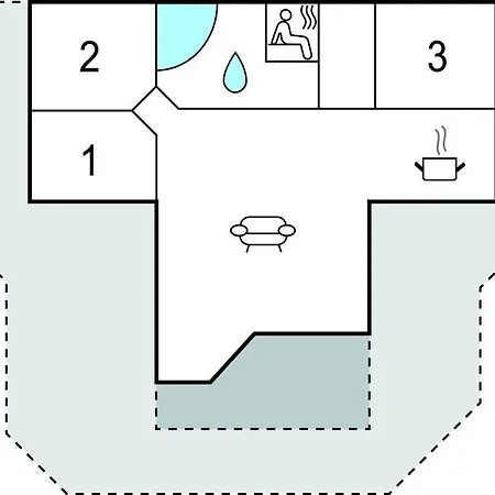 Beautiful In With Sauna Dom wakacyjny Nordenbro Vesteregn